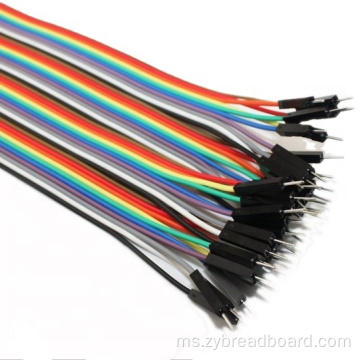 20cm 2.54mm Ribbon DuPont Cable 40Pin Jumper Wire